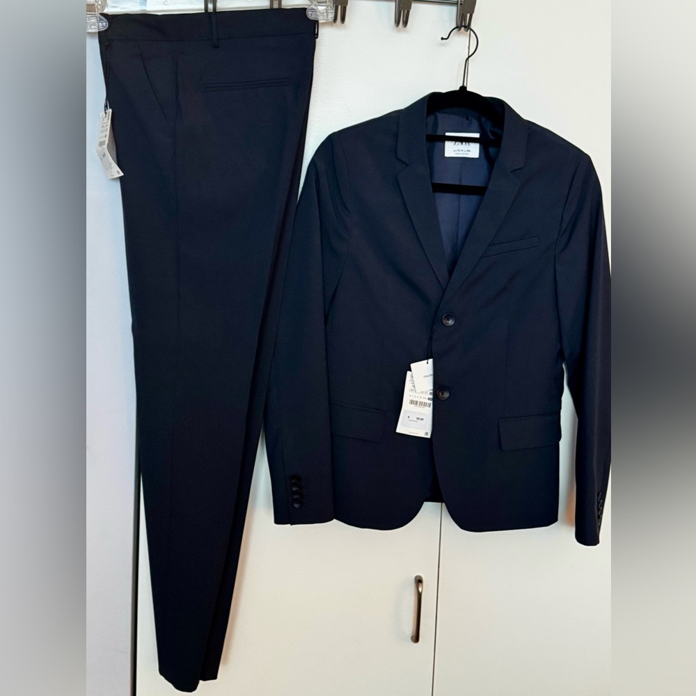 Zara Navy Boys’ Suit